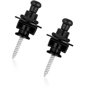 2 Pack Guitar Strap Locks Black Strap Locks Electric Guitar Bass Guitars for Electric Guitars in Kuwait