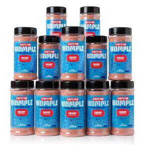 Wumple Red Cotton Candy Sugar - سكر الخيط المنكه لآلات حلوى القطن، مزيج رقيق جاهز للاستخدام - مثالي للحفلات والكرنفالات والمناسبات - عبوة من 1 (الكرز - 13.2 أونصة) in Kuwait