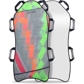 Foldable Snow Sled, Fits 2 Children or 1 Adult, Lightweight and Portable, Strong and Durable, Sturdy Fabric Stitching, Handles with Steering, Kid's Winter Fun 45"×18" in Kuwait