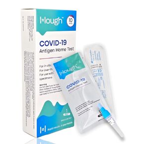 Hough | Covid 19 Antigen Home Test - Rapid Test - FDA Cleared OTC at-Home Self Test - Results in 10 Minutes with Non-invasive Nasal Swab, Easy to Use Without Discomfort (2) in Saudi Arabia