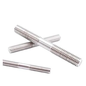 Double End Threaded Stud Screw Bolt 2pcs M12 Double-Headed Screws Class B Isometric Studs Screw GB901 60mm-150mm(M12x150mm) in Saudi Arabia