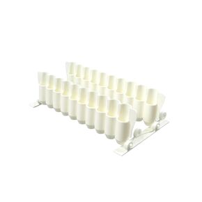 1pcs Double Row 20 Holes Dental Composite Resin Material Storage Rack, Removable Plastic Adhesive Syringe Storage Rack Storage Rack Suitable for Dental Clinics (Pink) in Kuwait