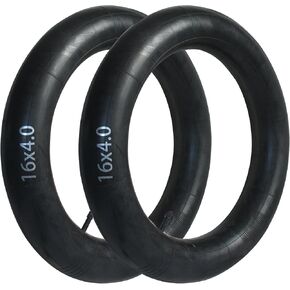 1/2 PCS 16x4.0 Bike Inner Tube | Schrader Valve | for 16 Inches Fat Tire, Snow & Sand Bikes | Heavy-Duty Rubber in Kuwait