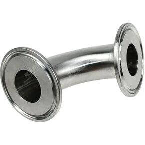 1" Tri Clamp 25mm Tube OD Elbow 90 Degree Pipe Fitting SS304 2CMP in Kuwait