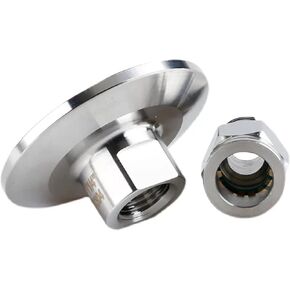 Tri ClampTC25.4 TC34 TC50.5TC64 PC pneumatic quick connector adapter SS304 stainless steel 4/6/8/10/12/14/16mm hose pipe(TC64,16mm) in Kuwait