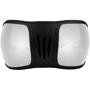 Pet Sunglass Horse Goggles for Equestrians Sports with Adjustable Strap Easy Wear for Equine Sports (Black Silver) in Saudi Arabia