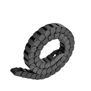 1M Drag Chain Plastic Cable Transmission Chains Towline with End Connectors for Machine Parts Wire Carrier(18x25) in Kuwait