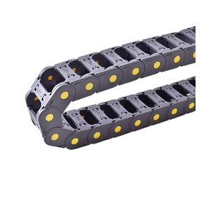 Plastic Transmission Cable Chains Bridge Opened Drag Chain with End Connectors Router Machine Tools Wire Carrier1M(20x38L) in Kuwait