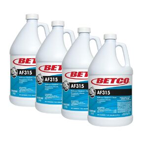 Betco AF315. Neutral pH Disinfectant, Cleaner and Deodorant. Concentrated. 1 Gallon (Case of 4) in Kuwait