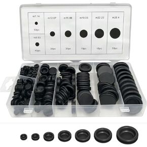 170-piece Rubber Plug-car Round Hole Plug-Furniture Plate Hole Plug-Life Multi-Scene Hole Rubber Plug-car in Kuwait