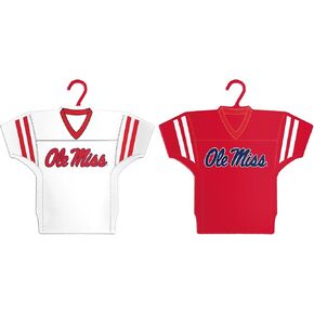 NCAA Mississippi Ole Miss Rebels Home & Away Jersey Ornament, 2-Pack in Kuwait