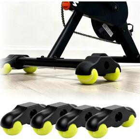 4 عبوات من أقدام كرات التنس لـ Wahoo KICKR CORE 2 (موديل 2025) مع 8 كرات تنس، للمدربين الأذكياء لركوب الدراجات في الأماكن المغلقة لجعل ركوب الدراجة أكثر راحة in Kuwait