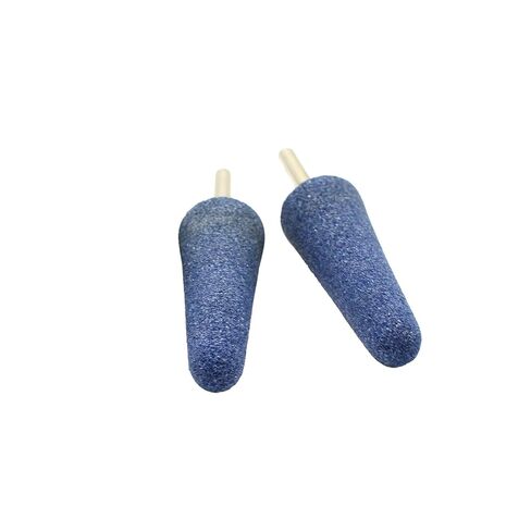 5 pc Mounted Stone Point Blue Aluminum Oxide Abrasive Grinding 1 Inch Diameter 2-3/4 Inch Long, 1/4 Inch Shank in Saudi Arabia
