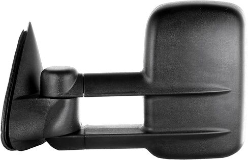 Power Control Tow Mirrors Compatible for 2004-2014 For Ford for F150 Truck Side Mirror with Heated Defrost Function Turn Signal Light Puddle Light Reflective Strip on the Back Manual Folding (A Pair in Saudi Arabia
