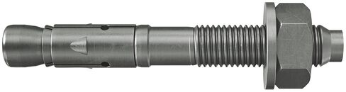 fischer FAZ II Plus 10/20 K R Stainless Steel Metal Dowel for Fixing Heavy Loads and Seismic Applications on Slotted Concrete, 564678, 50 Pieces in Saudi Arabia