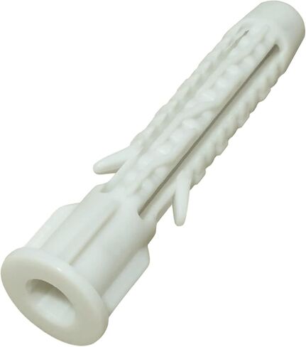 AERZETIX - C57876 – Pack of 50 Universal Multi-Purpose Flange Dowels Diameter 6 x 35 mm – Nylon – for Fixing Concrete Brick Blocklocks in Saudi Arabia