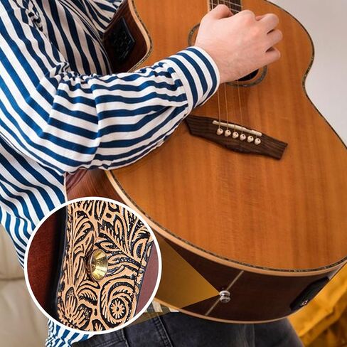 6 PCS Guitar Strap Locks Buttons Metal End Pins Guitar Parts Electric Guitars Strap Locks for Guitars Bass Ukulele in Saudi Arabia