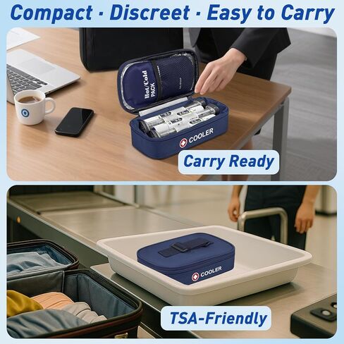 حافظة Zepbound أو Mounjaro Injector معتمدة من إدارة أمن المواصلات الأمريكية in Kuwait