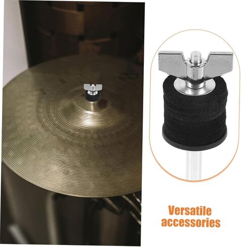 Gadpiparty 2pcs Cymbal Stacker Mount Adjustable Arm Drum Hardware for Percussion Stands Compatible Hi-Hat and Cymbals Alloy Construction in Saudi Arabia