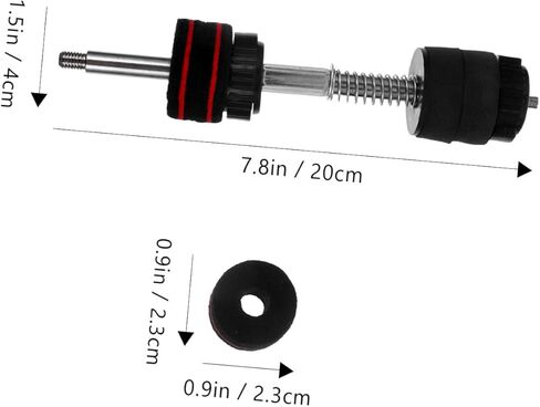 LIFKOME Double-Layer Cymbal Quick Release Stacker Hat for Drum Kit Compatible Jazz Drums Includes Fixing Nuts and Easy Assembly Accessories in Saudi Arabia