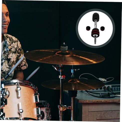 LIFKOME Double-Layer Cymbal Quick Release Stacker Hat for Drum Kit Compatible Jazz Drums Includes Fixing Nuts and Easy Assembly Accessories in Saudi Arabia