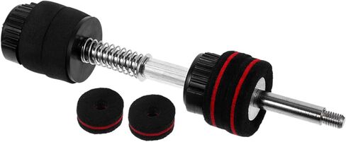 LIFKOME Double-Layer Cymbal Quick Release Stacker Hat for Drum Kit Compatible Jazz Drums Includes Fixing Nuts and Easy Assembly Accessories in Saudi Arabia