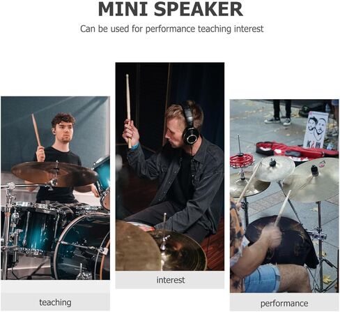 Milisten 1Set Standard Release Drum Cymbal Stacker Nuts for Jazz Drum Installation and Removal Durable Cymbal Fixing Parts in Saudi Arabia