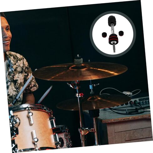 Milisten 1Set Standard Release Drum Cymbal Stacker Nuts for Jazz Drum Installation and Removal Durable Cymbal Fixing Parts in Saudi Arabia