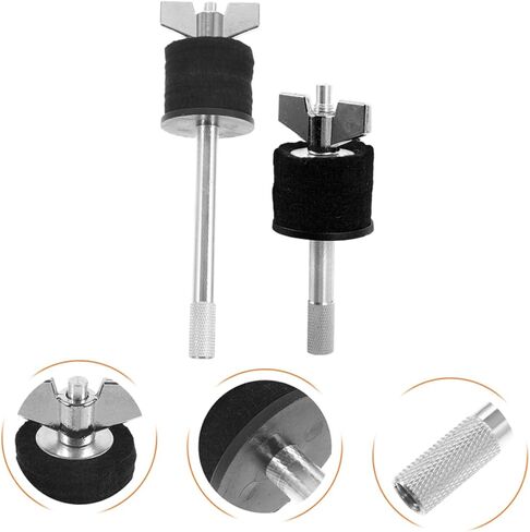 2Pcs Cymbal Stacker Arm for Drum Hardware Durable Alloy Mounting Rack for Percussion Instruments Elevated Design for Dual Cymbals Maximize Space and Stability in Saudi Arabia