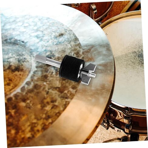 2Pcs Cymbal Stacker Arm for Drum Hardware Durable Alloy Mounting Rack for Percussion Instruments Elevated Design for Dual Cymbals Maximize Space and Stability in Saudi Arabia