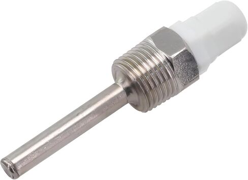 ثيرموويل من الفولاذ المقاوم للصدأ مع خيوط NPT مقاس 1/2 بوصة لأجهزة استشعار درجة الحرارة، 8 مم OD، متوافق مع مسبار 6 مم، غلاف حماية لجهاز الاستشعار الصناعي لأنظمة الطاقة الشمسية (500 مم) in Kuwait