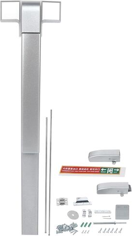 Single Push Rod Lock Bar Stainless Steel Exit Door Lock with Double Openings for Security Equipment, Shopping Malls, Warehouse in Saudi Arabia