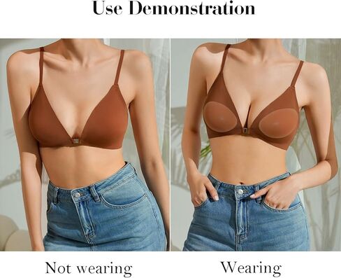 إدراج حمالة الصدرية السيليكون اللزجة - منصات الضغط اللاصقة القابلة لإعادة الاستخدام ، حشو الثدي غير الملحوم إدراج محسن حمالة الصدر ، حشو السيليكون للحمالات ، البيكينيات ، ملابس السباحة ، البيج ، زوج واحد in Kuwait