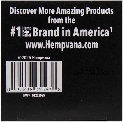 كريم هيمبفانا الشديد لتخفيف الآلام، كما رأينا على شاشة التلفزيون، تخفيف مكثف مدعوم بأقصى قدر من القوة 16% المنثول و11% الكافور، وزيت بذور القنب من أجل عدم الراحة السريعة للعضلات والمفاصل والظهر، صنع في الولايات المتحدة الأمريكية in Kuwait