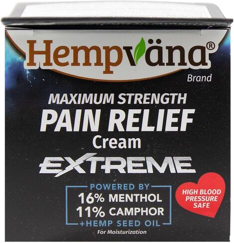 كريم هيمبفانا الشديد لتخفيف الآلام، كما رأينا على شاشة التلفزيون، تخفيف مكثف مدعوم بأقصى قدر من القوة 16% المنثول و11% الكافور، وزيت بذور القنب من أجل عدم الراحة السريعة للعضلات والمفاصل والظهر، صنع في الولايات المتحدة الأمريكية in Kuwait