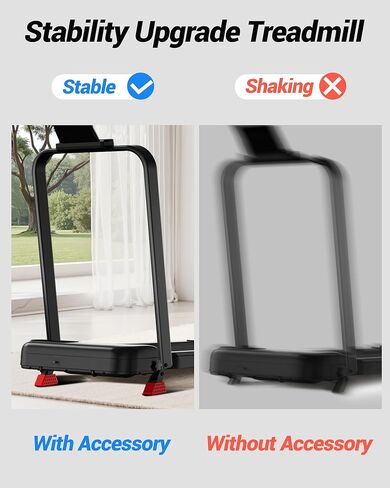 CURSOR FITNESS 15% Walking Pad Treadmill with Incline 0.6-6.2MPH Foldable Quiet Walking Pad for Home Small 2.5HP Under Desk Compact Treadmill with 300LBS Capacity in Kuwait