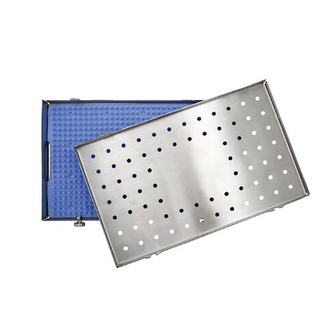 STELLMACHER Probing & Syringing Set, 17-Piece Ophthalmic Instrument Kit, Stainless Steel Tools with Autoclavable Storage Tray (17 Pcs) in Kuwait