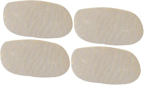 Garneck 4pcs Cello Bridge String Protectors Sheep Pads for Cello Enhance Tone and Prevent Buzzing Essential Accessory for String Instruments in Saudi Arabia