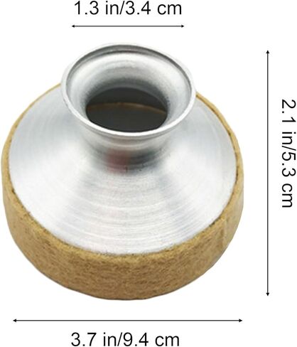 Tenor Saxophone Practice Mute Silencer - Silent Aluminum Sax Sound Mute Dampener Tenor Sax Dampener for Quiet Practice(One Pcs) in Saudi Arabia