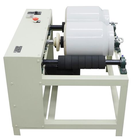 INTSUPERMAI 220V Laboratory Ball Mill Ceramic Grinding Machine 2 PCS Jars with Alumina Balls Ceramic Jar Mill 50-80 RPM Adjustable Speed Lab Grinder for Dry Wet Milling Machine in Saudi Arabia
