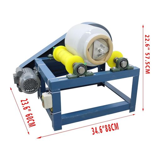 220V Ceramic Ball Mill, Horizontal Laboratory Grinding Machine with 10L Jars and Milling Balls for Dry/Wet Ultrafine Powder Processing of Minerals, Pigments Industrial Scientific Lab Pulverizer in Saudi Arabia