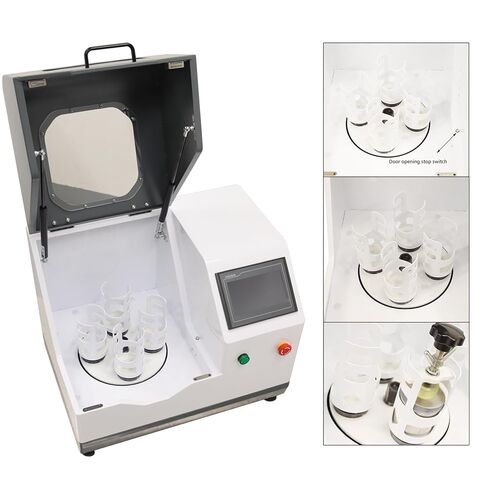 220V 370W Planetary Ball Mill Machine 0.1 Micron Powder Grinder with 4x100ml Agate Jars & Balls Planetary Type for Laboratory Dry Wet Grinding Milling, Sample Preparation, Chemical Research in Saudi Arabia