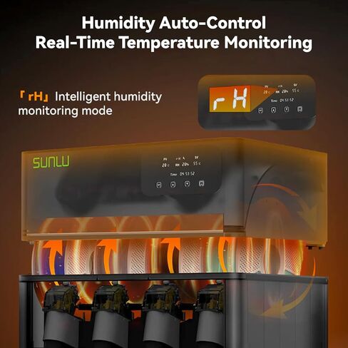 Sunlu AMS Heater Upgrade for Bambu Lab AMS,Add Active Drying Function to Your AMS,Prevent Wet 3D Printer Filament & Clogs,Enables Drying while Printing,Easy Plug & Play Installation (AMS Not Included) in Kuwait