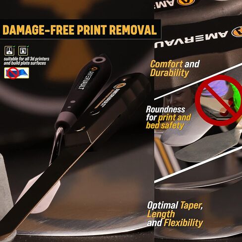 مجموعة أدوات إزالة الطباعة ثلاثية الأبعاد المتميزة - أدوات طابعة ثلاثية الأبعاد متينة مع مقابض مريحة قوية، وشفرات حادة وصلبة لسهولة فصل المطبوعات، ومجموعة السكاكين والملعقة المكونة من 2 - إصدار محسن in Kuwait