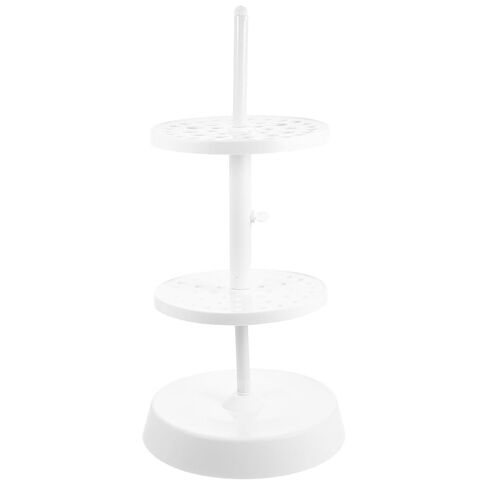 GALPADA Plastic Pipette Holder Round Rack with Scale, Laboratory Micropipette Stand for Lab Equipment, Vertical Pipette Bracket for Scientific Supply in Saudi Arabia