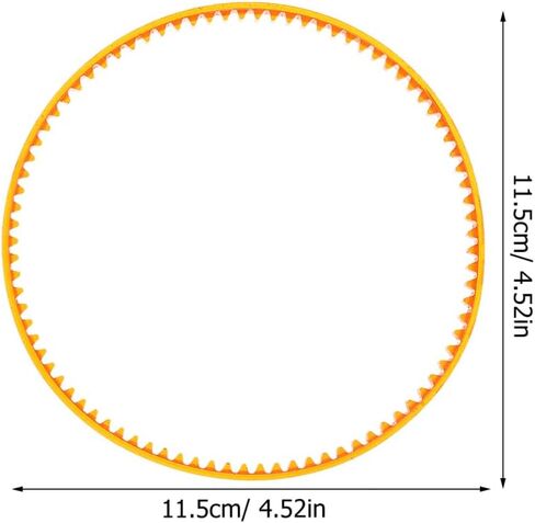 TIDTALEO Cotton Candy Maker Replacement Belts 4.52X4.52X0.19In Plastic Candy Diy Machine Spare Parts Set of 4 for Commercial and Home Use Smooth Surface in Saudi Arabia