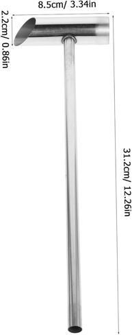 Stainless Steel Cotton Candy Scoop Long Hand Sugar Scooper for Cotton Candy Machines Easy to Clean and Maintain for Making Delicious in Saudi Arabia