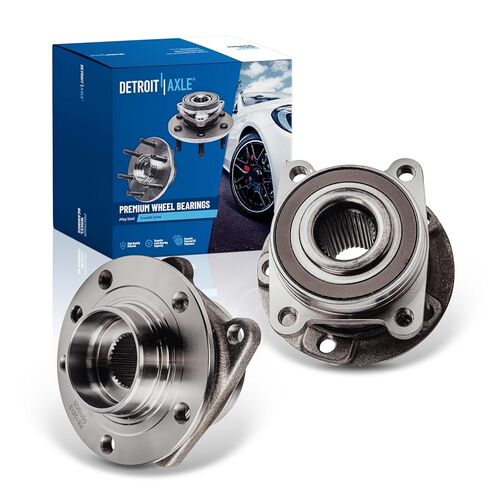 Detroit Axle - 2 Front Wheel Bearing Hubs for GMC Acadia Chevy Traverse Enclave XT5 XT6 Wheel Bearing and Hubs Assembly 2018 2019 2020 2021 2022 Replacement Pair Hubs in Saudi Arabia