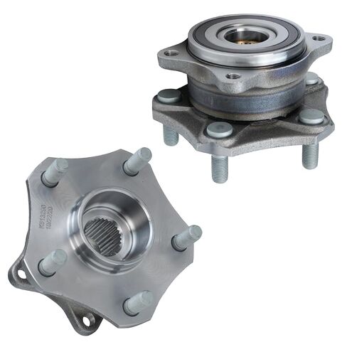 Detroit Axle - 2 Front Wheel Bearing Hubs for GMC Acadia Chevy Traverse Enclave XT5 XT6 Wheel Bearing and Hubs Assembly 2018 2019 2020 2021 2022 Replacement Pair Hubs in Saudi Arabia