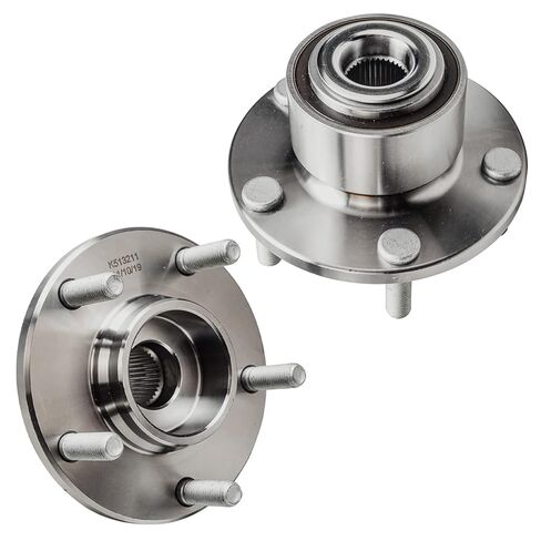 Detroit Axle - 2 Front Wheel Bearing Hubs for GMC Acadia Chevy Traverse Enclave XT5 XT6 Wheel Bearing and Hubs Assembly 2018 2019 2020 2021 2022 Replacement Pair Hubs in Saudi Arabia